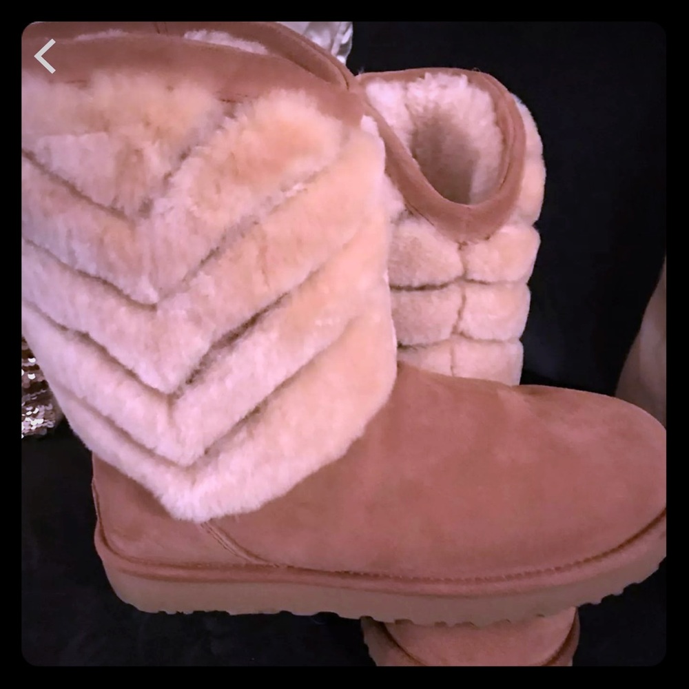 Ugg boots! Worn ONCE. Super cute.